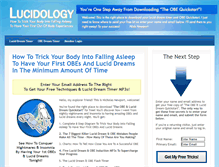 Tablet Screenshot of lucidology.com